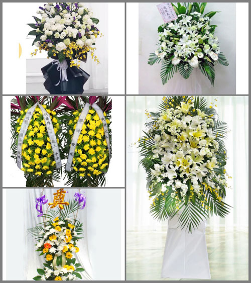广东江门市蓬江区杜阮镇白事花篮预定